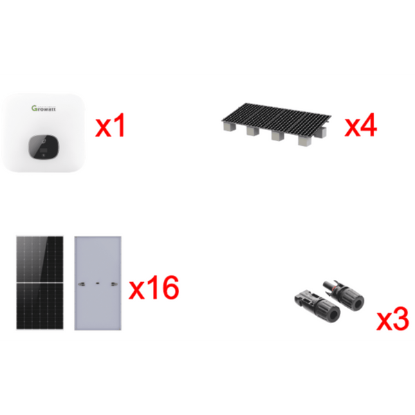 Growatt Min10000kit1 10Kw FREE