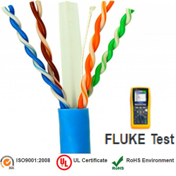 Saxxon Outp6cop100b (Tvd119025) 100%Cobre Cat6 100M Azul FREE