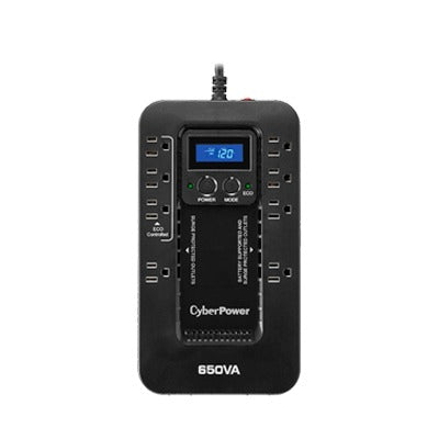 Cyberpower Ec650lcd 650Va FREE