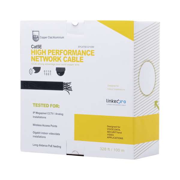 Linkedpro Epcat5ev2/100m Cat5E 100M Gris FREE