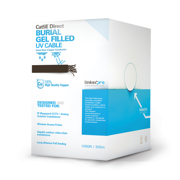 Linkedpro Procat5egelx Cat5E 100%Cobre 305M Gel Negro FREE