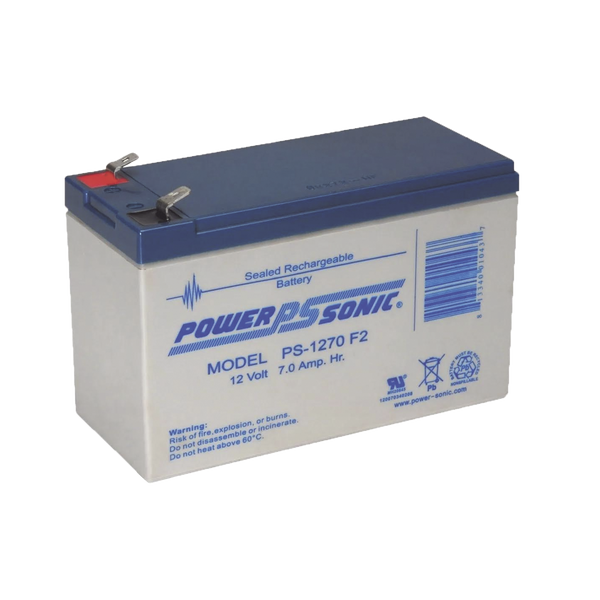 Powersonic Ps1270f2 12V 7Ah FREE