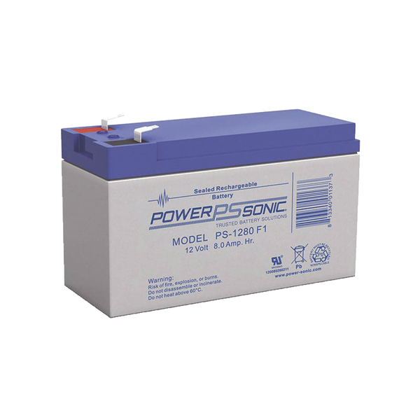 Powersonic Ps1280f1 12V 8Ah FREE