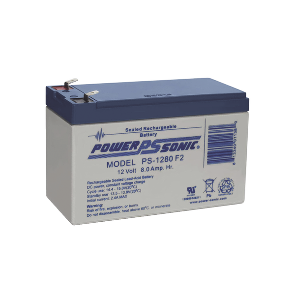 Powersonic Ps1280f2 12V 8Ah FREE