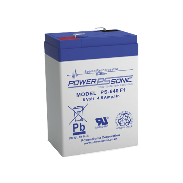 Powersonic Ps640f1 6V 4.5Ah FREE