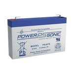 Powersonic Ps670F1 6V 7Ah s 🆓⋅∙⁚