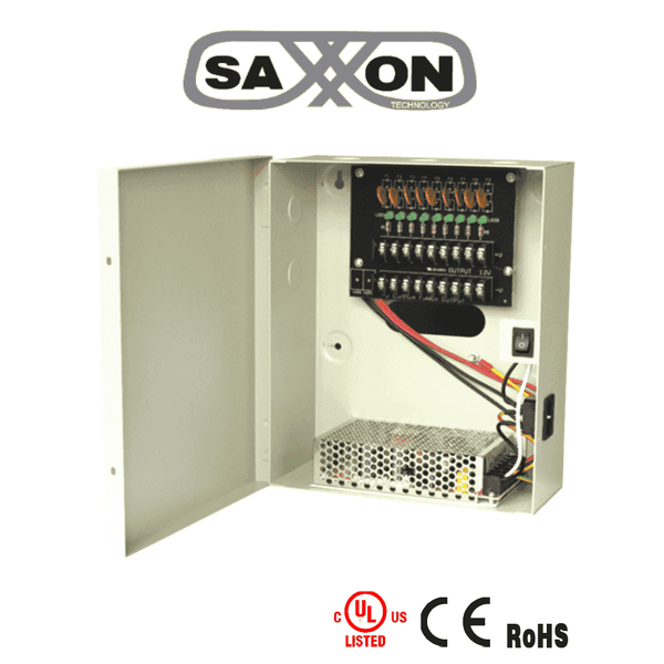 Saxxon F12V10A9C (Psu1210D9) 12V 10A 9C t 🆓◦·⋅․∙≀ #v1818-1