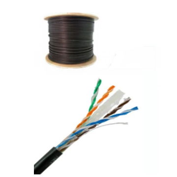 Saxxon Outpcat6gcopext (Sxn1570007) 100%Cobre Cat6 305M Negro FREE