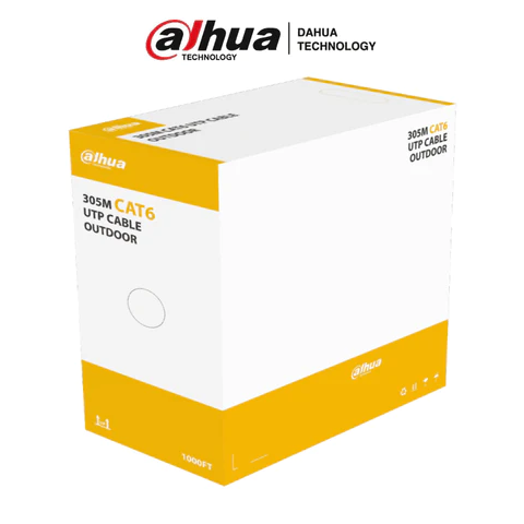 Dahua Dhpfm9206u 100%Cobre Cat6 305M Negro FREE