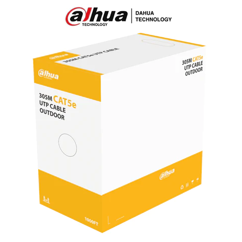Dahua Dhpfm9205eu 100%Cobre Cat5E 305M Negro FREE