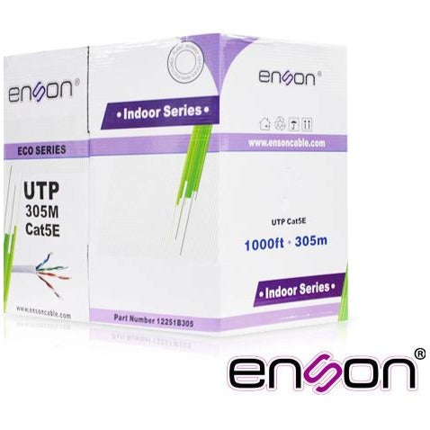 Enson 12251b305 Cat5E 305M Negro