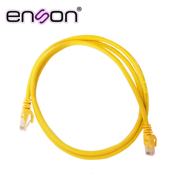 Enson P6012y 100%Cobre Cat6 1.2M