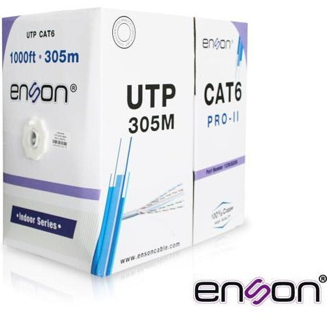 Enson 12263g305 100%Cobre Cat6 305M Gris