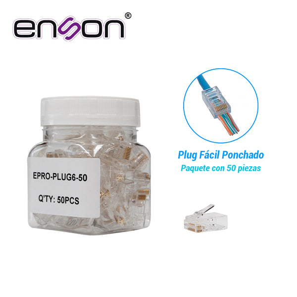 Enson Eproplug650 Cat6 50Pzs