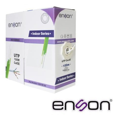 Enson 12251w100 Cat5E 100M Blanco