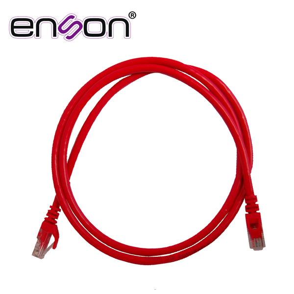Enson P6012R Cat6 100%Cobre 1.2M ◦